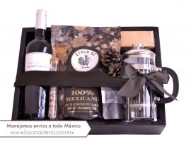 Cajas de regalo con kit de café gourmet para regalos en empresas o detalles personales