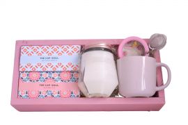 Cajas y canastas de regalo de lujo con kit de café para Coffee Lovers