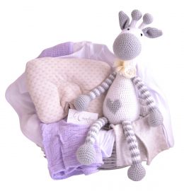 Canasta para Bebé Unitalla: Lila Mermelada