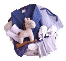 La de Caballito: Canasta para Nacimiento de Niño!