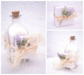 The Vintage Lavender Bath Salt & Soap Set