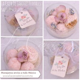 La Cajita de Jabones con Sales Himalayas y Acentos Florales