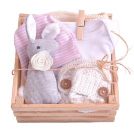 Gift Box para Bebé Niña: Kit de nacimiento con envíos a todo México