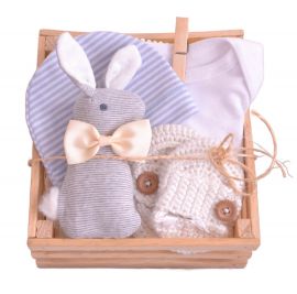 Gift Box para Bebé Niño con tierna temática Baby Blue y envíos a todo México