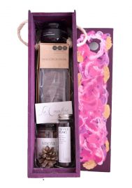Gift box sin alcohol con diseño boutique y productos mexicanos de autor