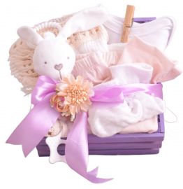 La de Conejito Muselina: Lila