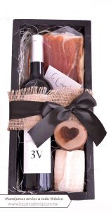 Arreglos de vino para hombre San Valentín con envíos a todo México