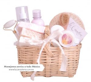 The Pink Spa Basket: Face & Body