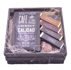 Regalos navideños para empresas económicos y finos con chocolates 100% Mexicanos