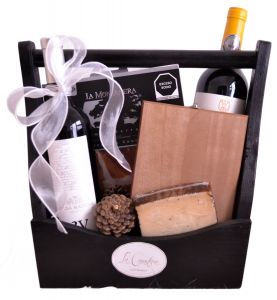 Canastas Navideñas con Monte Xanic y productos Gourmet