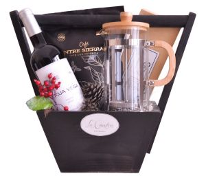 Arcones Navideños con Kit de Café y Elegante Prensa Francesa