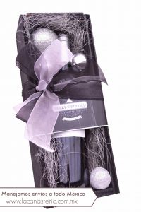 arreglos de vino navideños