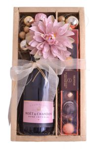 Arreglos con Möet Imperial Rose