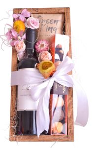 Arreglos de vino y chocolates para mujer: Envíos a todo México