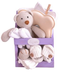 La de Osito Vainilla en Lila