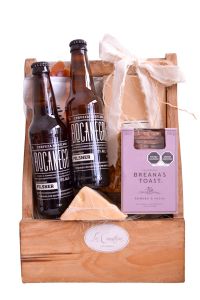 Canasta de regalo gourmet con cerveza: Pilsner