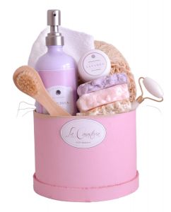 Cajas de spa de regalo para mujer con crema de orquideas