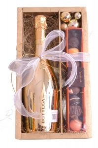Cajas navideñas elegantes: Trufa & Bottega