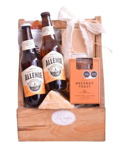 Canasta de regalo gourmet con cerveza: Allende Clara