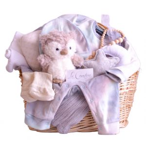 Canasta para Niño Recién Nacido: Hola Búho!