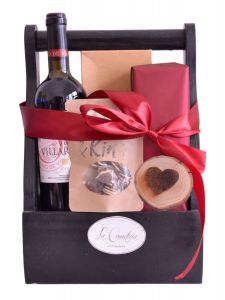 Canasta de San Valentín con envíos a todo México