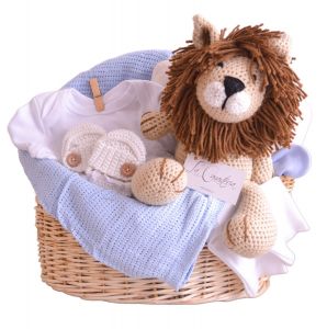 Cestas y canastas de regalo finas para bebé con diseño para niño