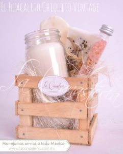 Divino set de regalo con kit relajante para mujer ideal para el 10 de mayo o Día de la Mujer