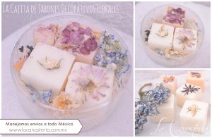 La Cajita de Jabones Decorativos Florales