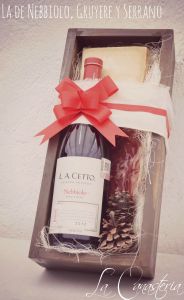 La de Nebbiolo, Gruyere y Serrano