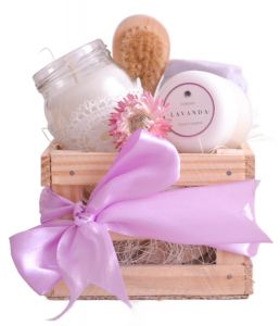 Sets de regalo día de las madres: Huacalito de Lavanda