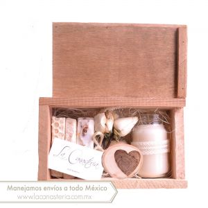 The Petite Shabby Soap and Candle Crate