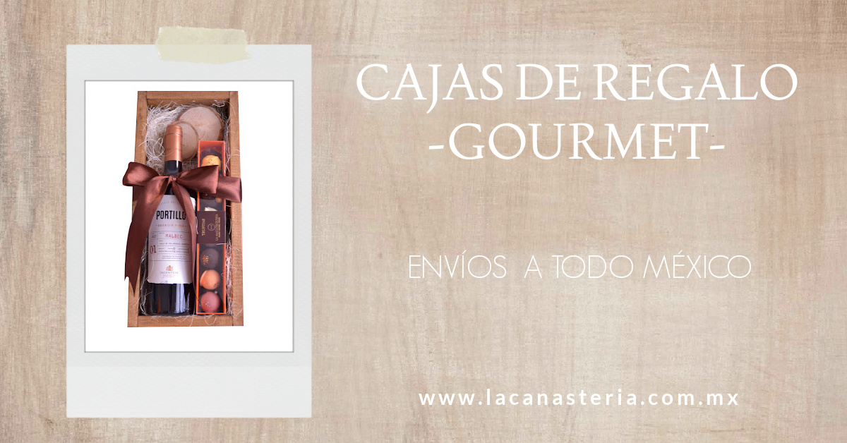 Cajas de regalo con productos gourmet para hombre canastería mexico