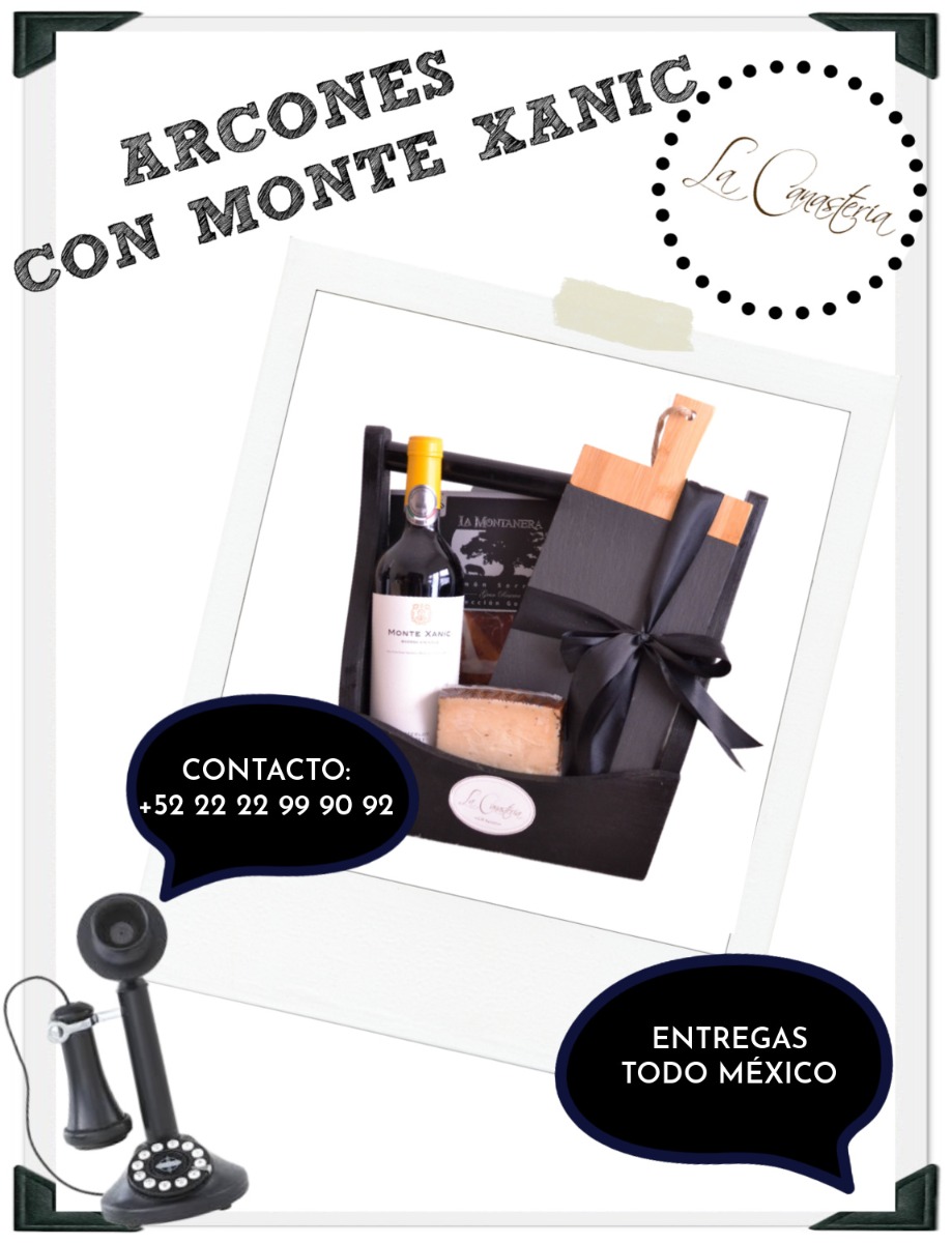 ARCONES NAVIDEÑOS CANASTAS NAVIDEÑAS CON MONTE XANIC 