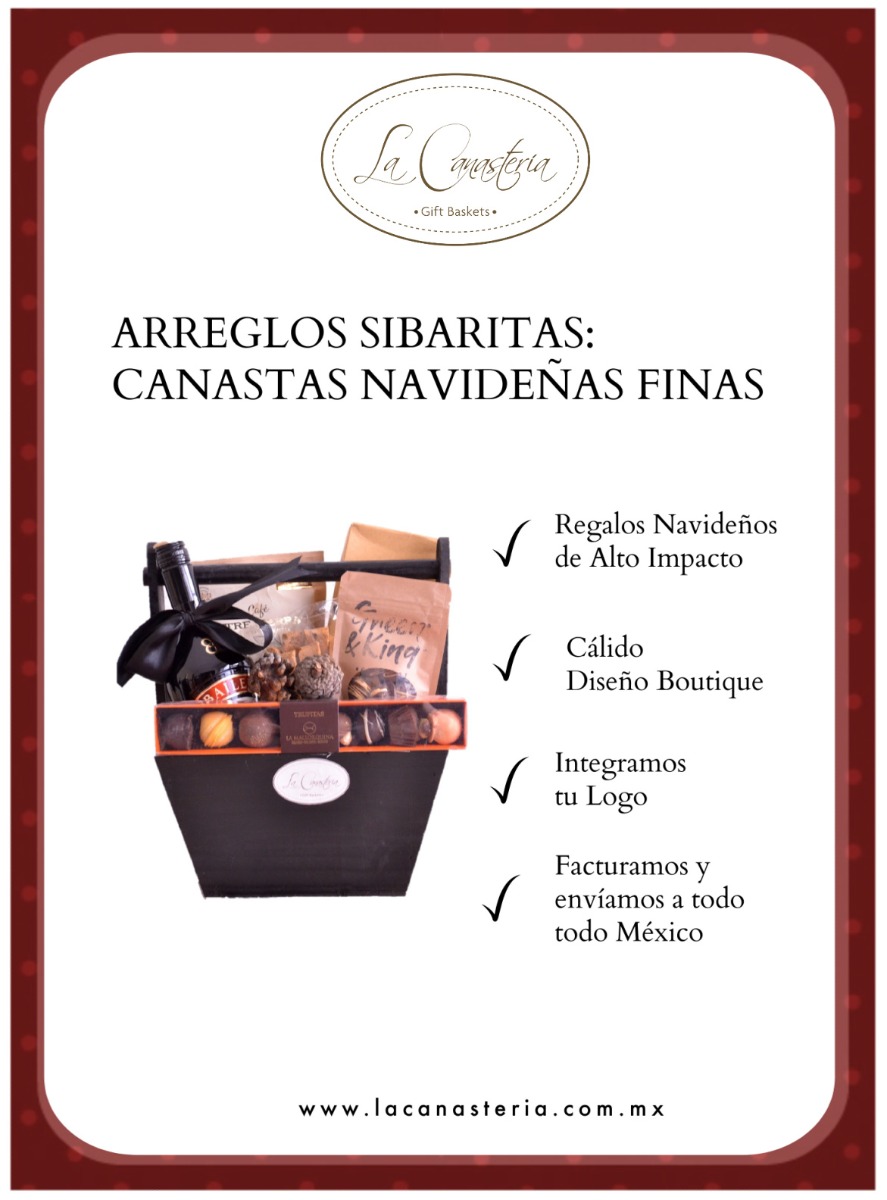 CATÁLOGO DE CANASTAS Y ARCONES NAVIDEÑOS CON BAILEYS