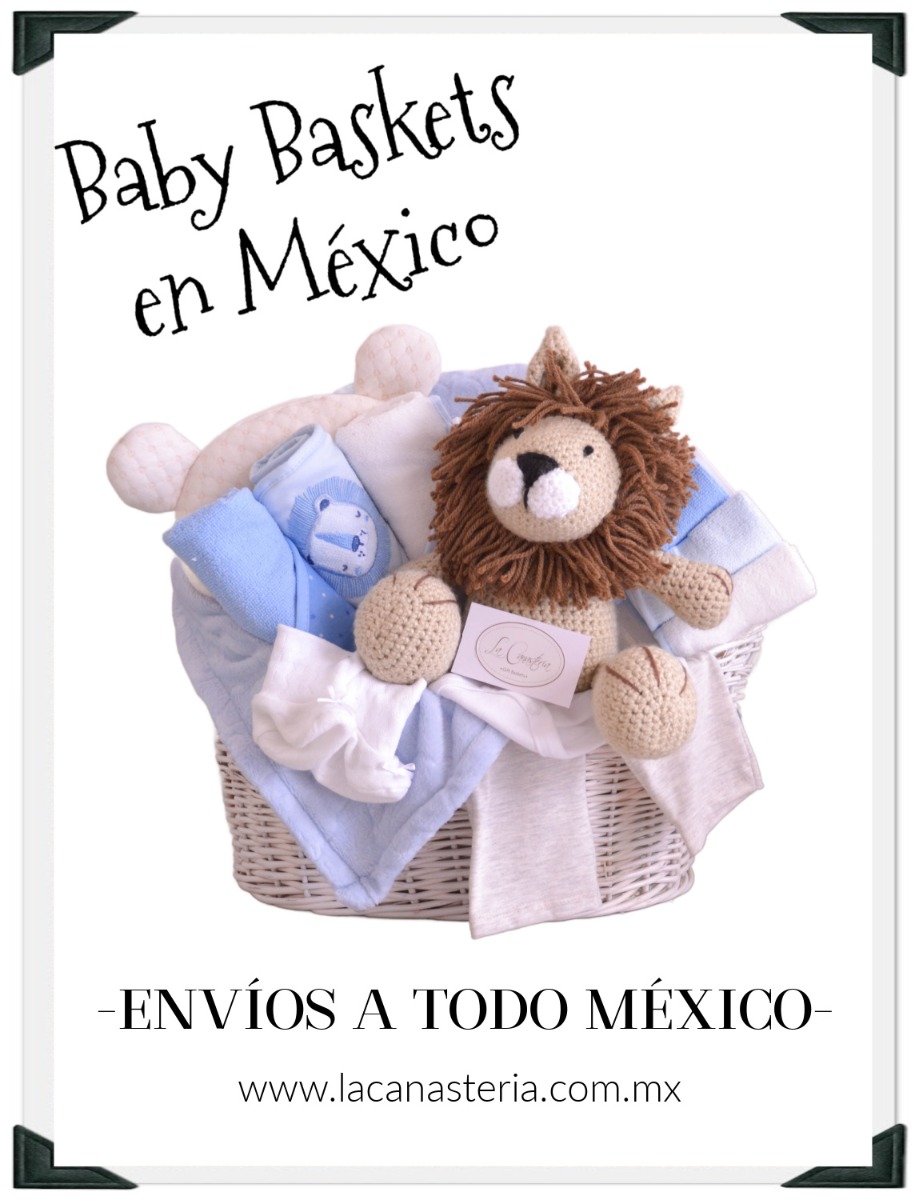 Canastas de regalo para nacimiento de bebé niño