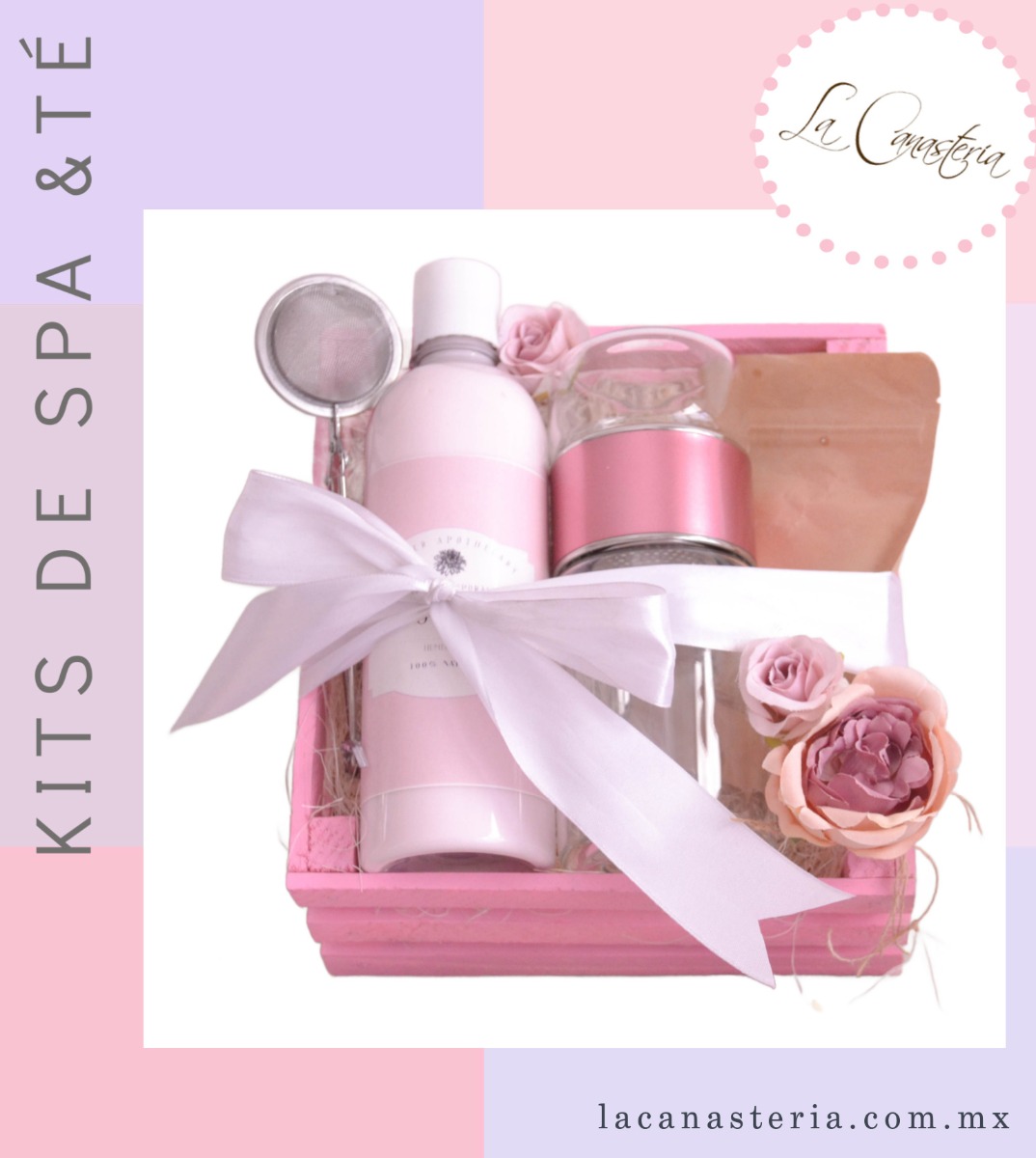 Cajas de regalo con kit de té para mujer