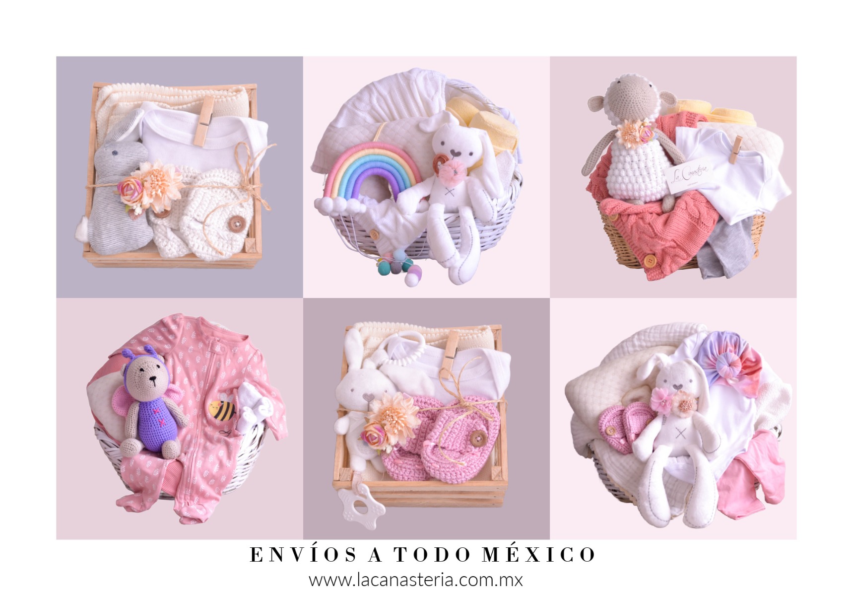 Cajas y canastas de regalo para bebés nacimiento niña niño la canastería