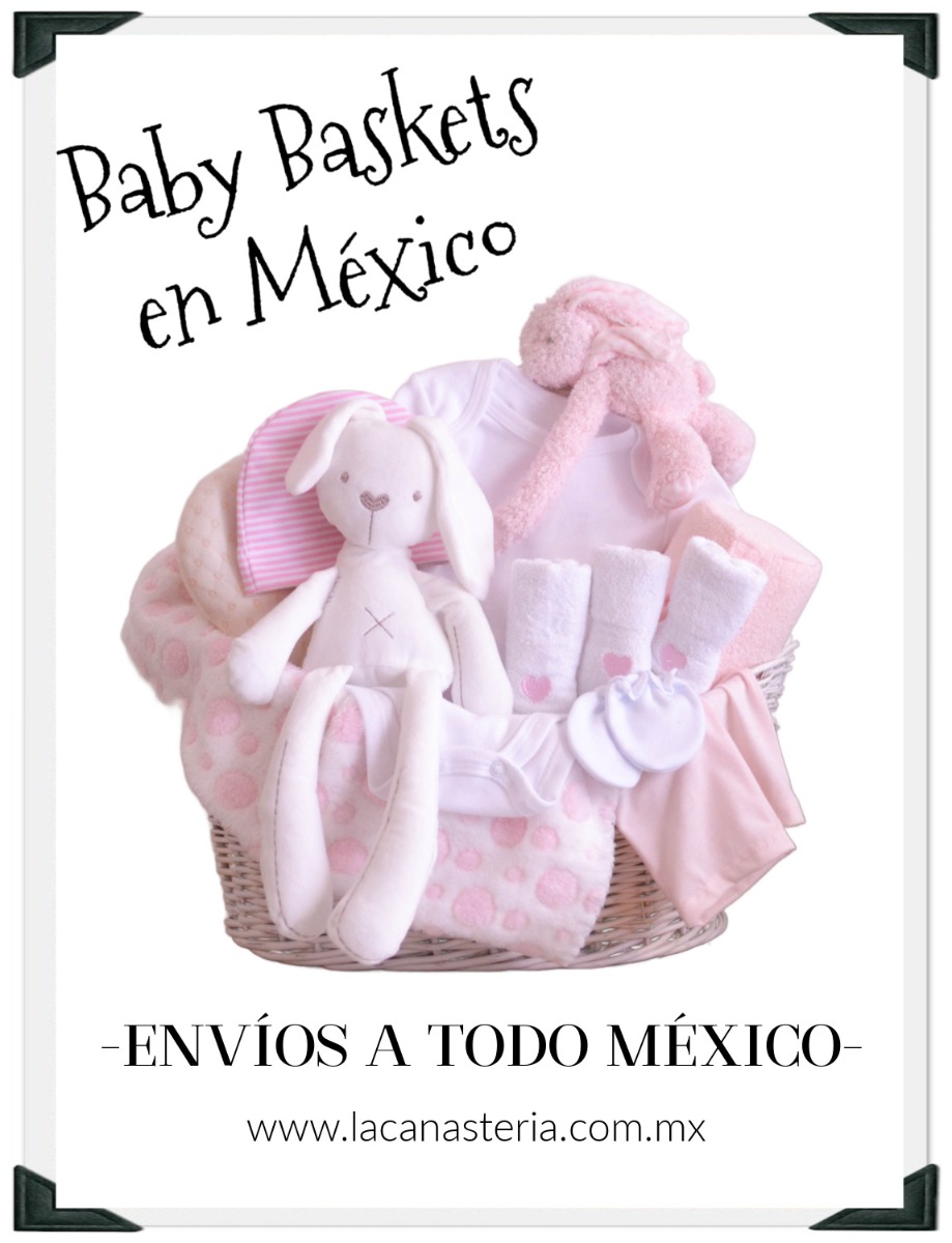Cestas de regalo para bebé finas y tiernas