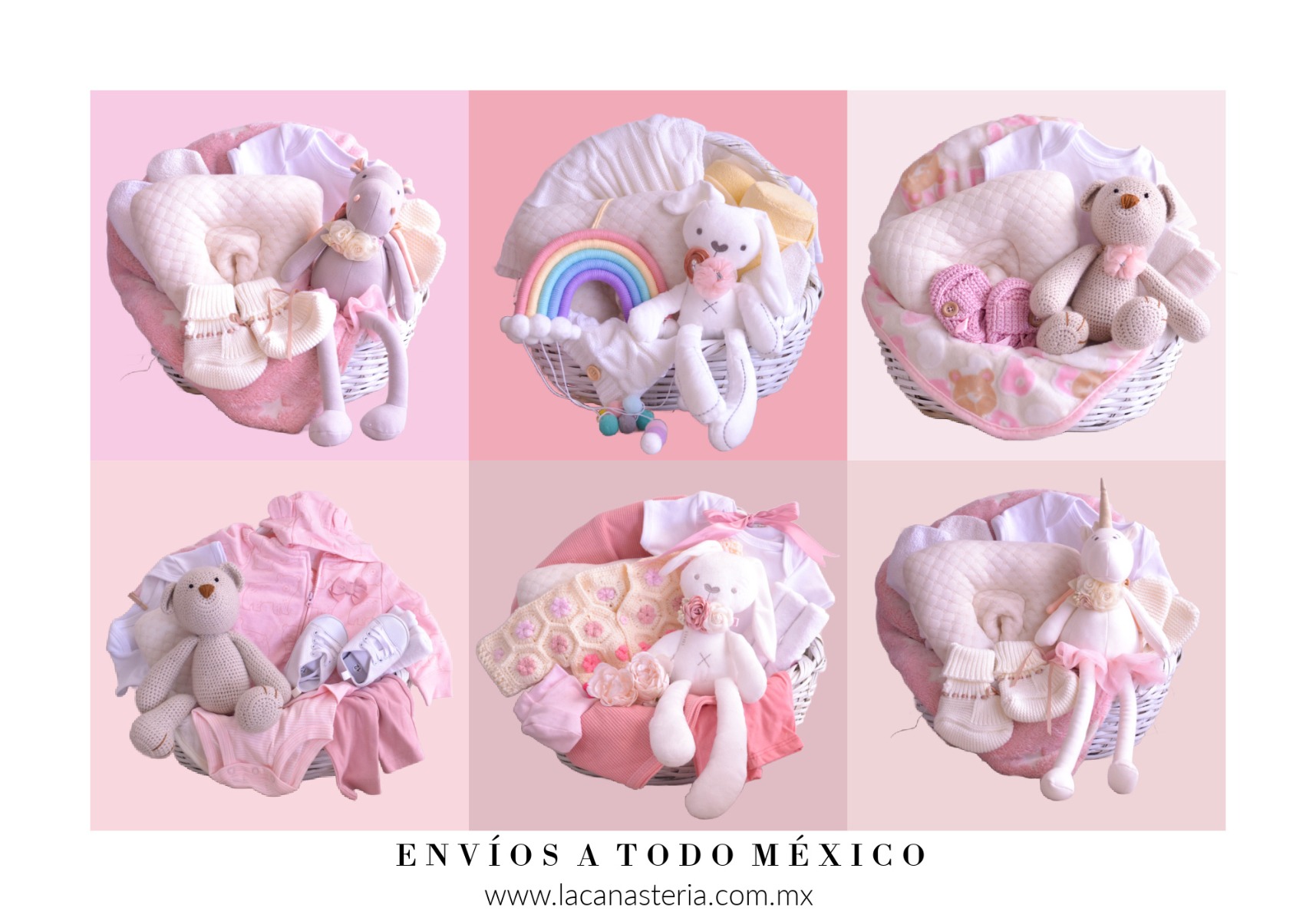 canastas para niña recién nacida regalos queretaro canasteria
