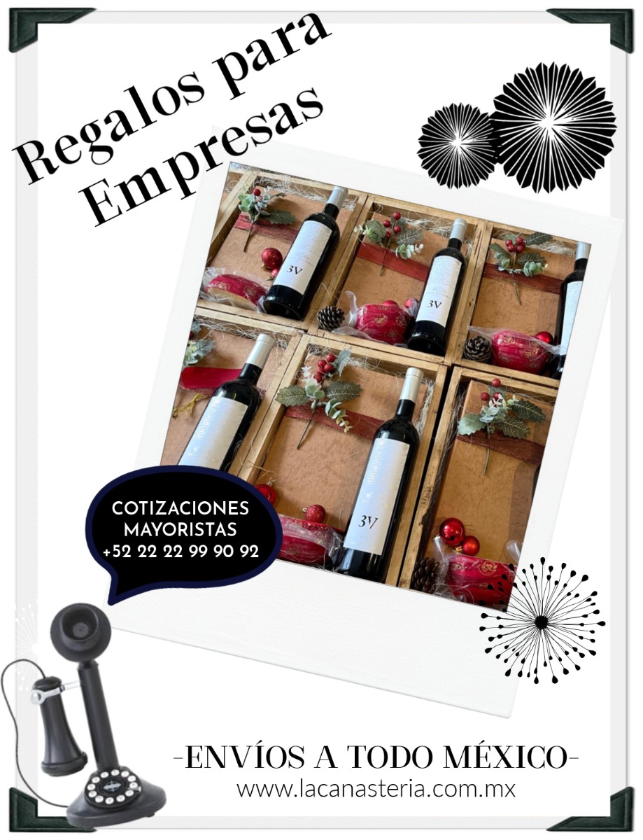 REGALOS NAVIDEÑOS CON 3V CASA MADERO EMPRESAS